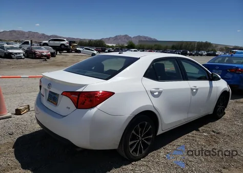 2017 Toyota Corolla L из США, поврежденный, VIN 2T1BURHE5HC926865